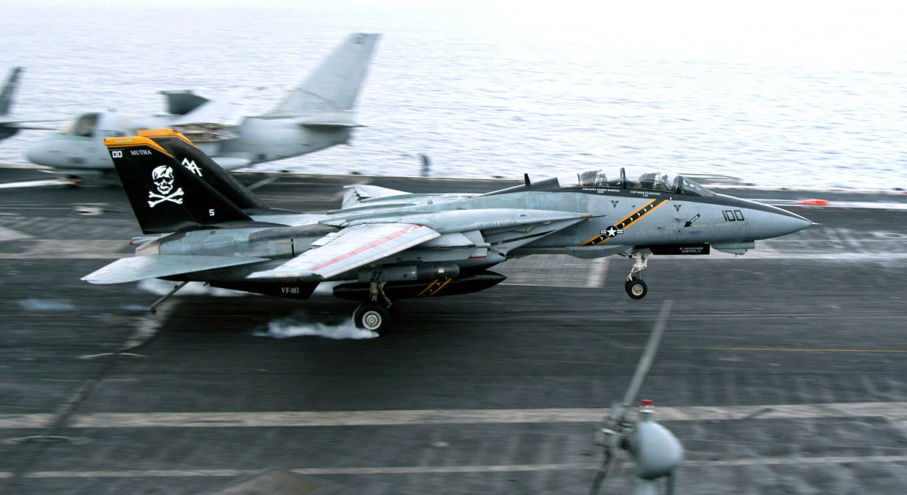 The Aviationist » Tomcat vs Zero: when the F-14 of the “Jolly Rogers