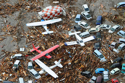 8.9 magnitude quake hits Japan triggering devastating tsunami that cancels Sendai airport 